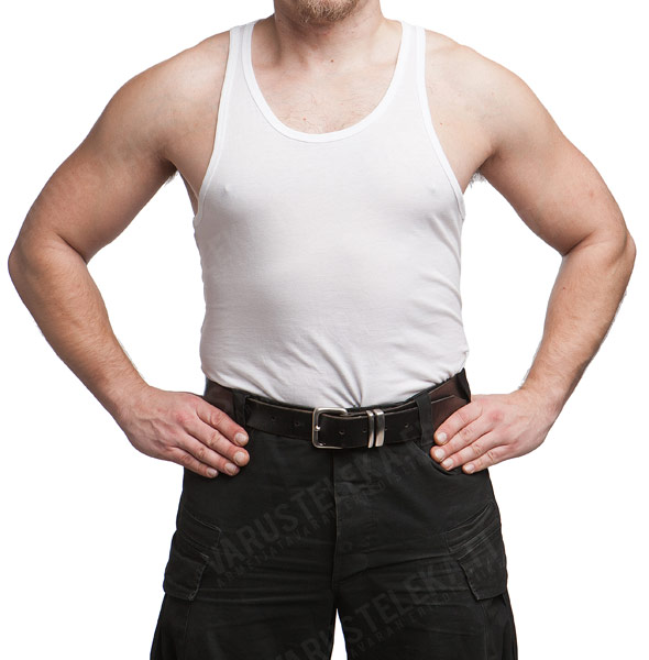 Continental Wife Beater Shirt White Varusteleka