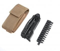 Gerber Center-Drive multitool. Comes with a PALS pouch and a bit kit.
