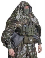 Särmä TST Thermal Cloak. Allows acces to fighting gear and jacket pockets. Old version with gray lining.