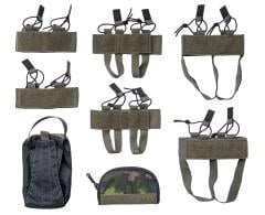 Mayflower UW Chest Rig "The Pusher" Gen VI, M05. All included inserts.