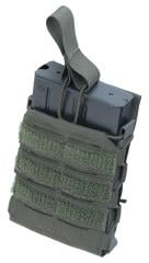 Särmä TST 7.62 NATO Rifle Magazine Pouch. When lid is rolled inside, the pouch can also be used with 10 rnd AICS style magazines