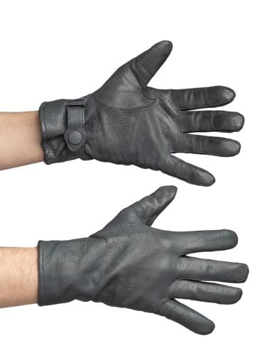 BW Leather Gloves, Lined, Surplus
