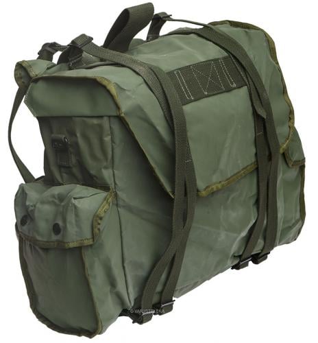 Belgian M55 paracommando backpack, rubberized, surplus