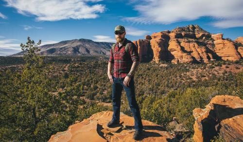Särmä Tactical Jeans. These jeans have seen the world – this is from Arizona!