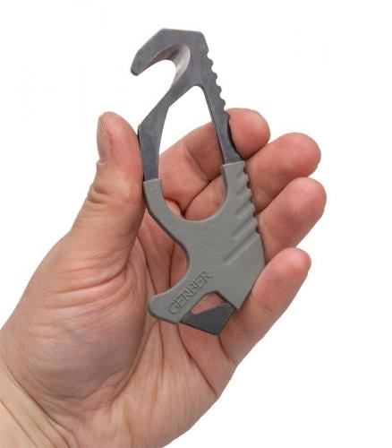 Gerber Strap Cutter, surplus. Handy size and shape combined with light weight.