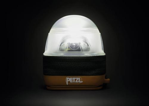 Petzl Noctilight LED Lantern Case. The lantern provides a soft light in all directions.