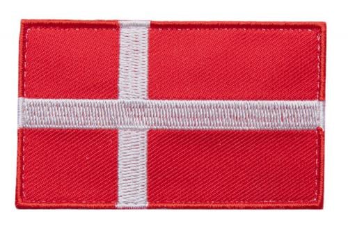  Särmä TST Danish Flag Patch, 77 x 47 mm