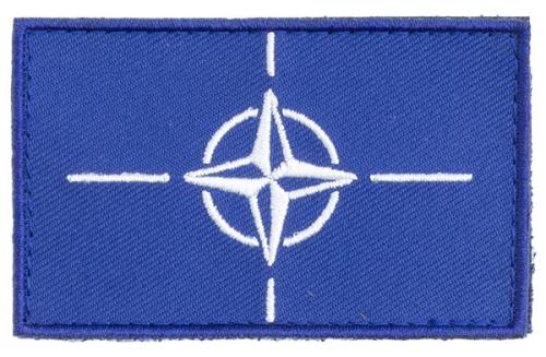 Särmä TST NATO Flag Patch, 77 x 47 mm