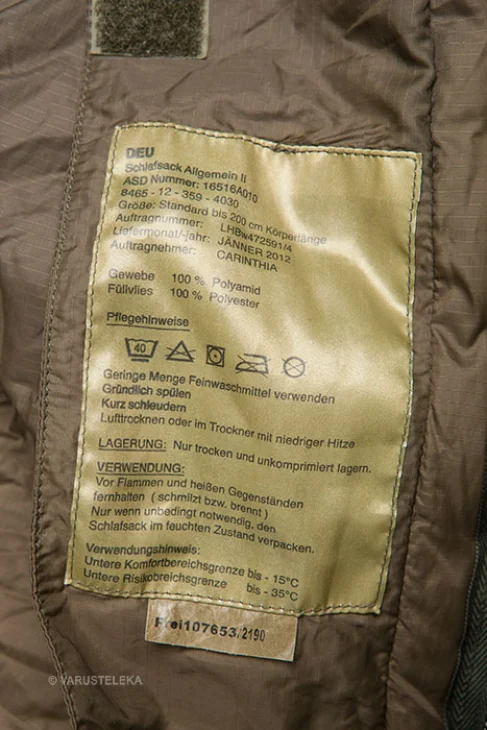 BW Carinthia Defence 4 sleeping bag, surplus - Varusteleka.com