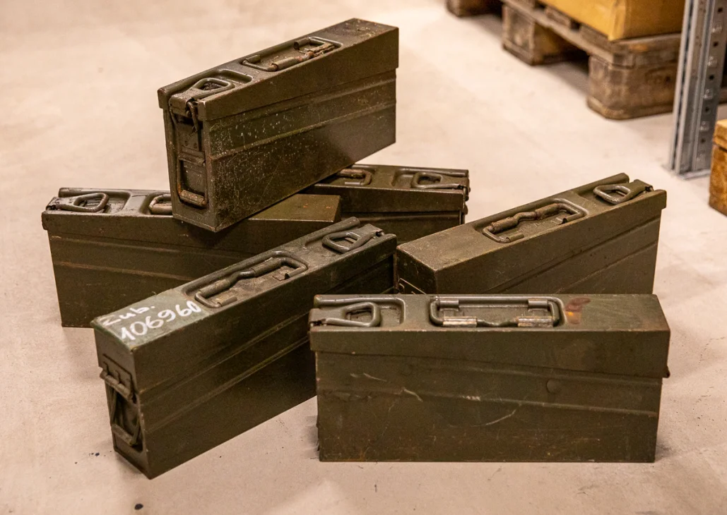 BW MG3 Ammunition Box, Surplus - Varusteleka.com