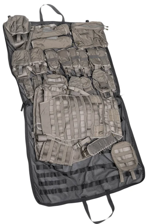 Swedish SVS 12 Combat Vest With Pouches, Green, surplus
