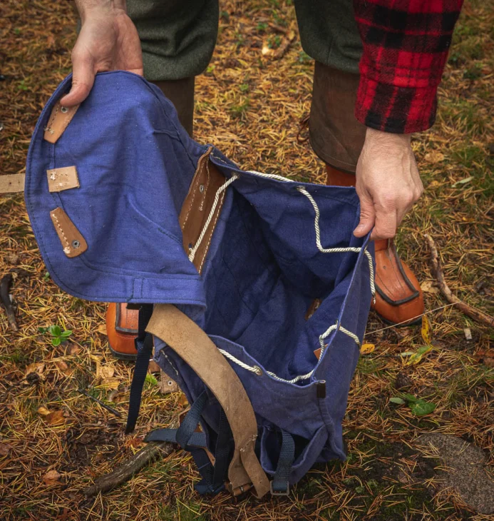 Romanian retro pack, blue, surplus - Varusteleka.com