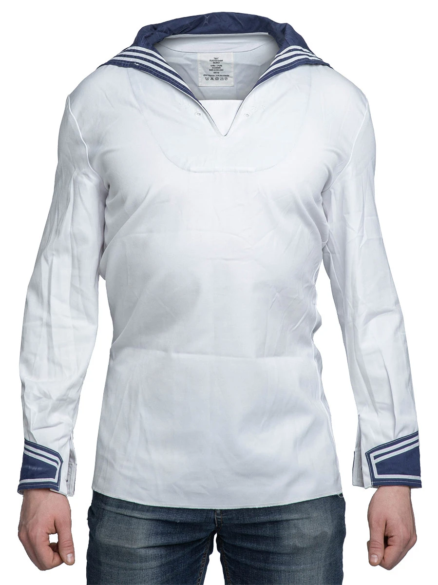 Original German Navy Shirt - Military Surplus Sailor Costume
