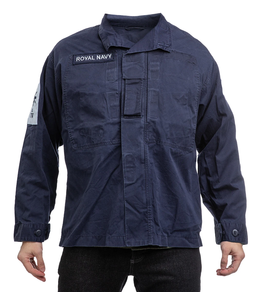 Navy combat jacket hotsell