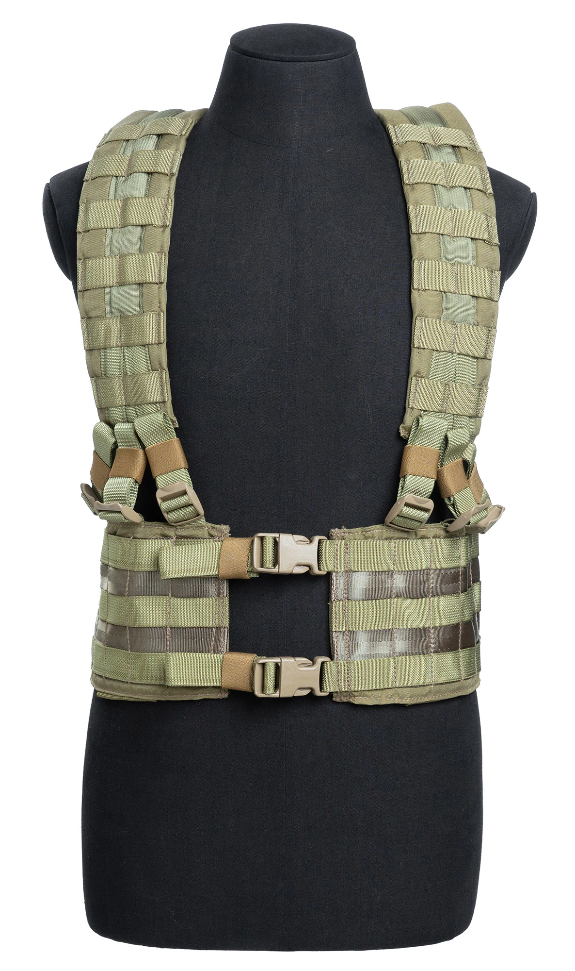 US MOLLE H Harness, Coyote Brown, Unissued - Varusteleka.com