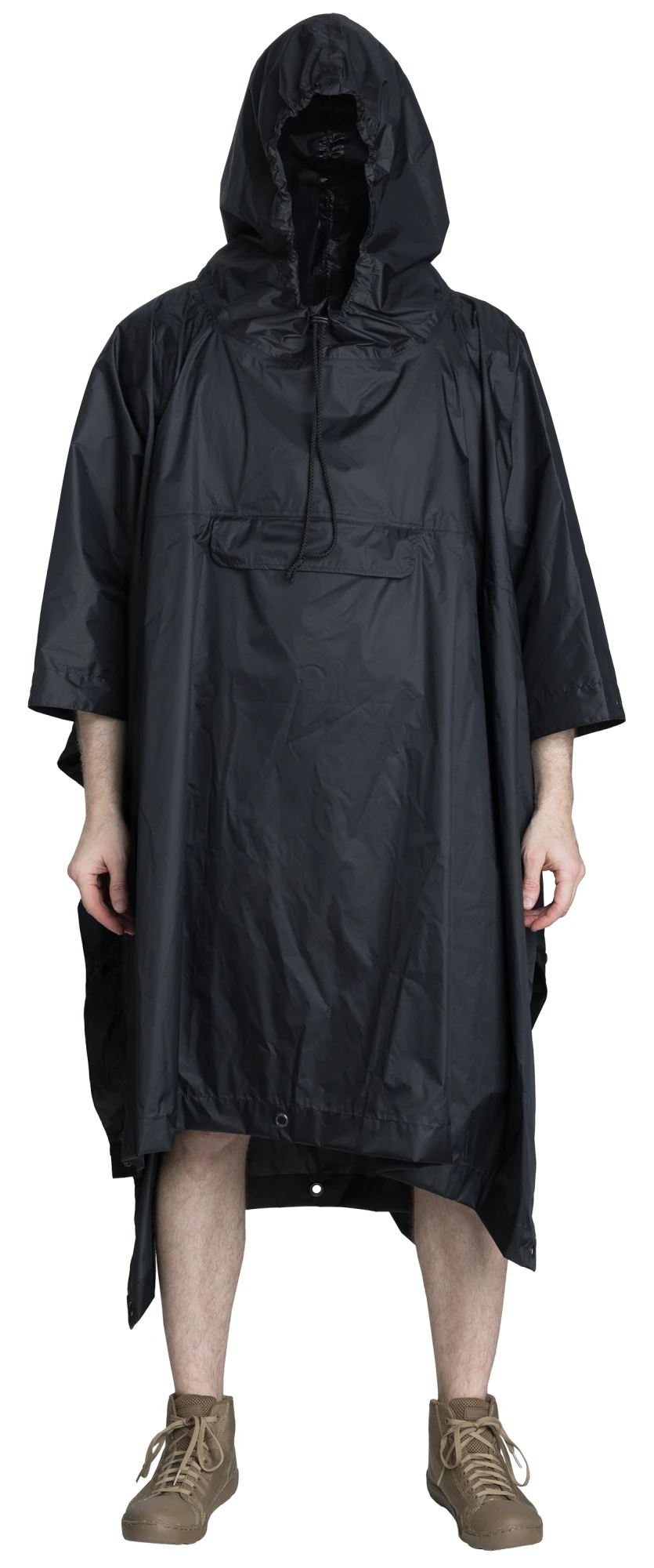 OHGA RIVER PONCHO リバーポンチョコート ブラック OHGA RIVER PONCHO リバーポンチョコート ブラック