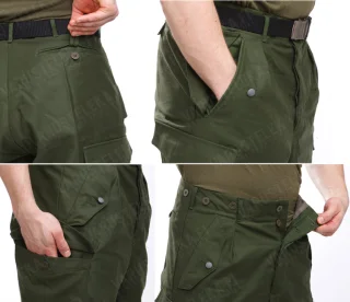 A good basic assortment of pockets.