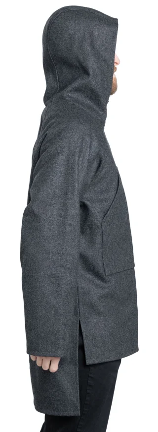 Blanket Shirt, Größe S/M, Modell 182 cm/6'0" groß, Brustumfang 95 cm/37".