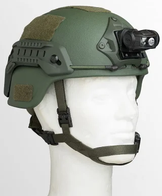 NVG adapter plate included for helmet-mounting