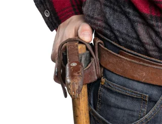 Handy belt loop facilitates EDW carrying!