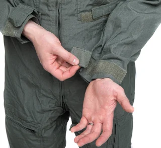 Cuff adjustments.