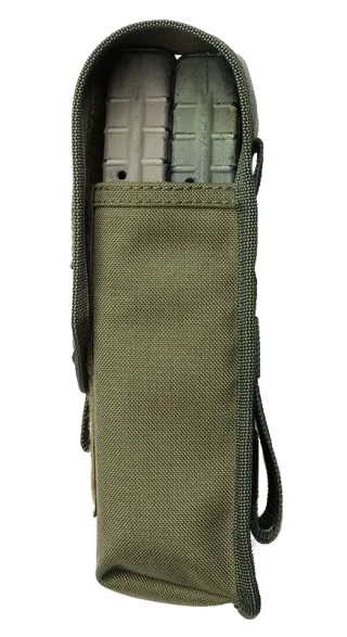 Passt für zwei 7,62 AK-Magazine – auch die aus Polymer! Die aktuelle Ranger Green Farbe ist gräulicher als das alte Grün, das auf diesem Bild zu sehen ist.
