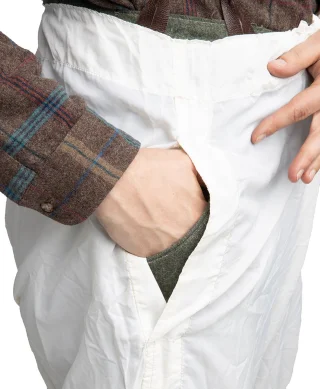 False pockets to grope your underthings.