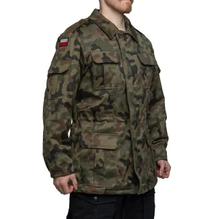 Modelmaße: Größe 182 cm, Brustumfang 95 cm

Jackengröße: 178/92