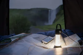 Also works as a power bank.