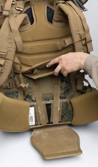 Adjustable torso.