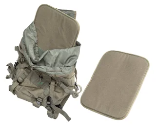 A sitting pad stows into a dedicated sleeve and doubles as a soft frame. Note that not all of these include the pad, so take it as a bonus.