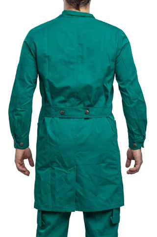 On the back, there's this button-operated adjustment thingy.