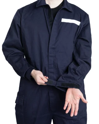 The cuffs have a hook-and-loop adjustment.