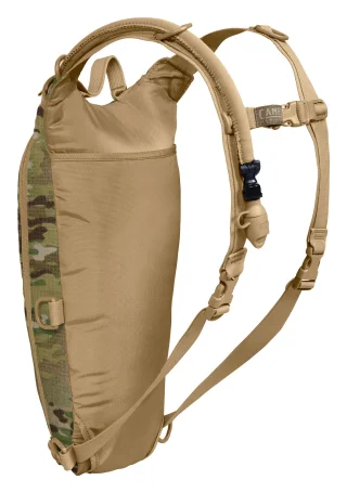 Schultergurte in Coyote Brown.