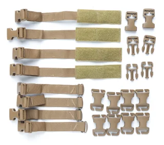 The  chest rig repair kit is included in the package. The contents may vary a bit, but pretty close to this it is.