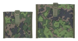 Regular and Large pouches viewed from behind