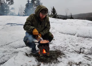 Large hobo stove