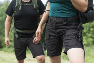 Särmä women's shorts. Särmä outdoor shorts in the background.