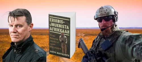 Erikoisjoukoista Afrikkaan -kirjan julkkarit
