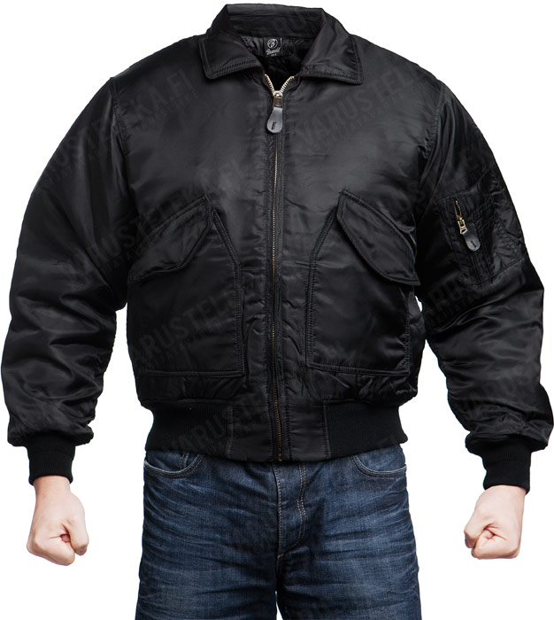 Brandit CWU-45P flight jacket, black Brandit CWU-45P flight jacket, black