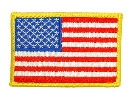 US national flag (arm patch), full colour US national flag (arm patch), full colour