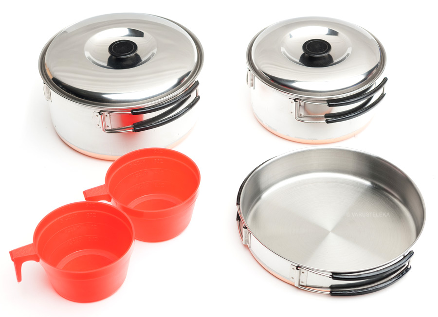 MFH camping cooking set, Large MFH camping cooking set, Large