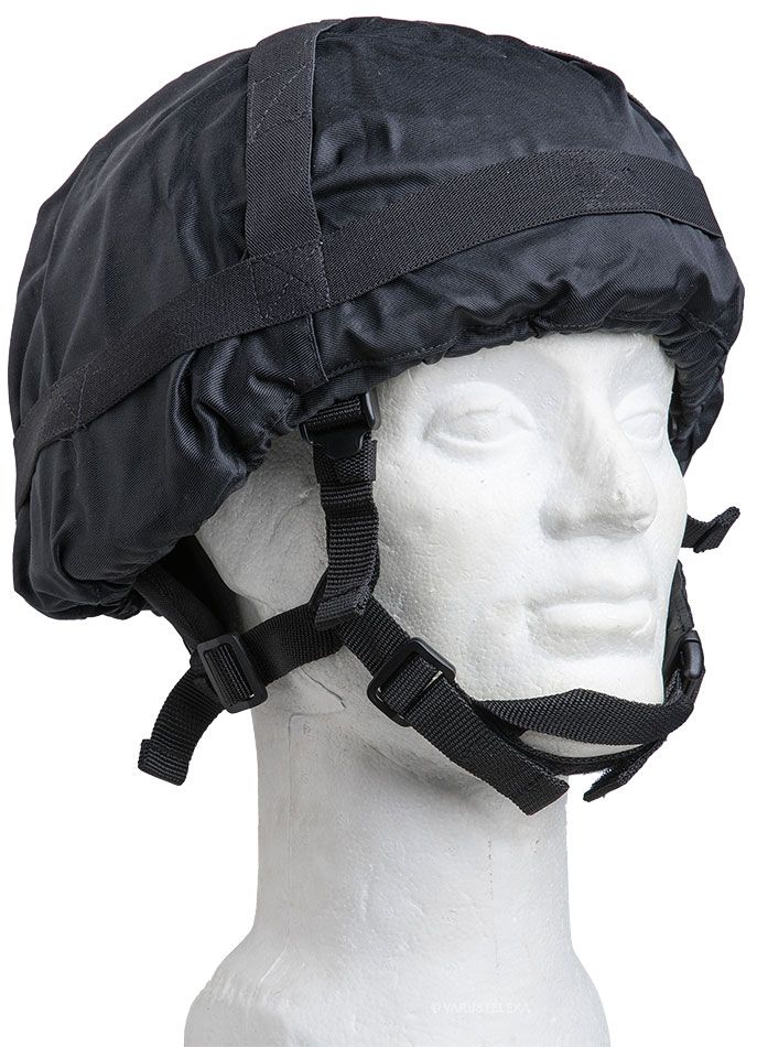 Finnish M92 helmet cover, black, surplus Finnish M92 helmet cover, black, surplus
