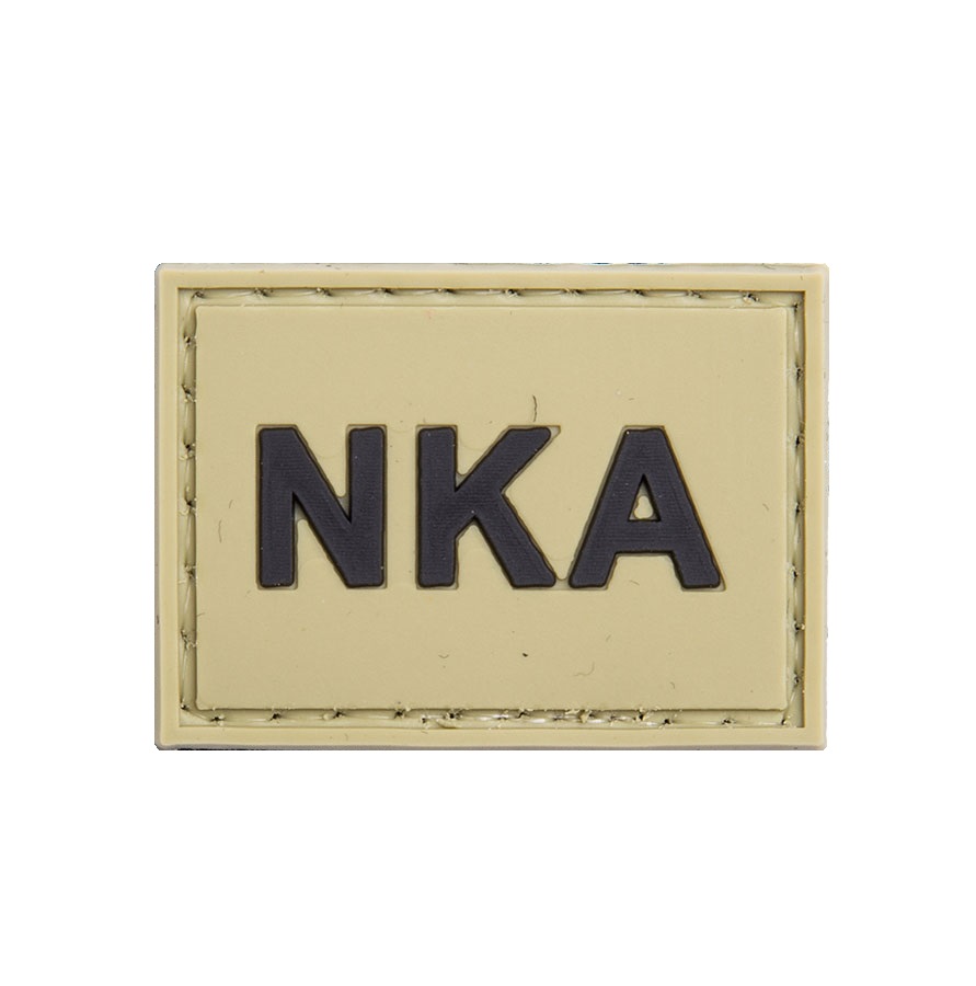 NKA (No Known Allergies) PVC morale patch NKA (No Known Allergies) PVC morale patch