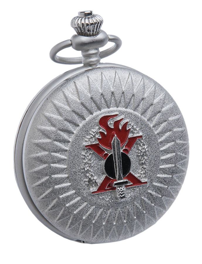 Italian wartime pocket watch, silver colour, repro Italian wartime pocket watch, silver colour, repro