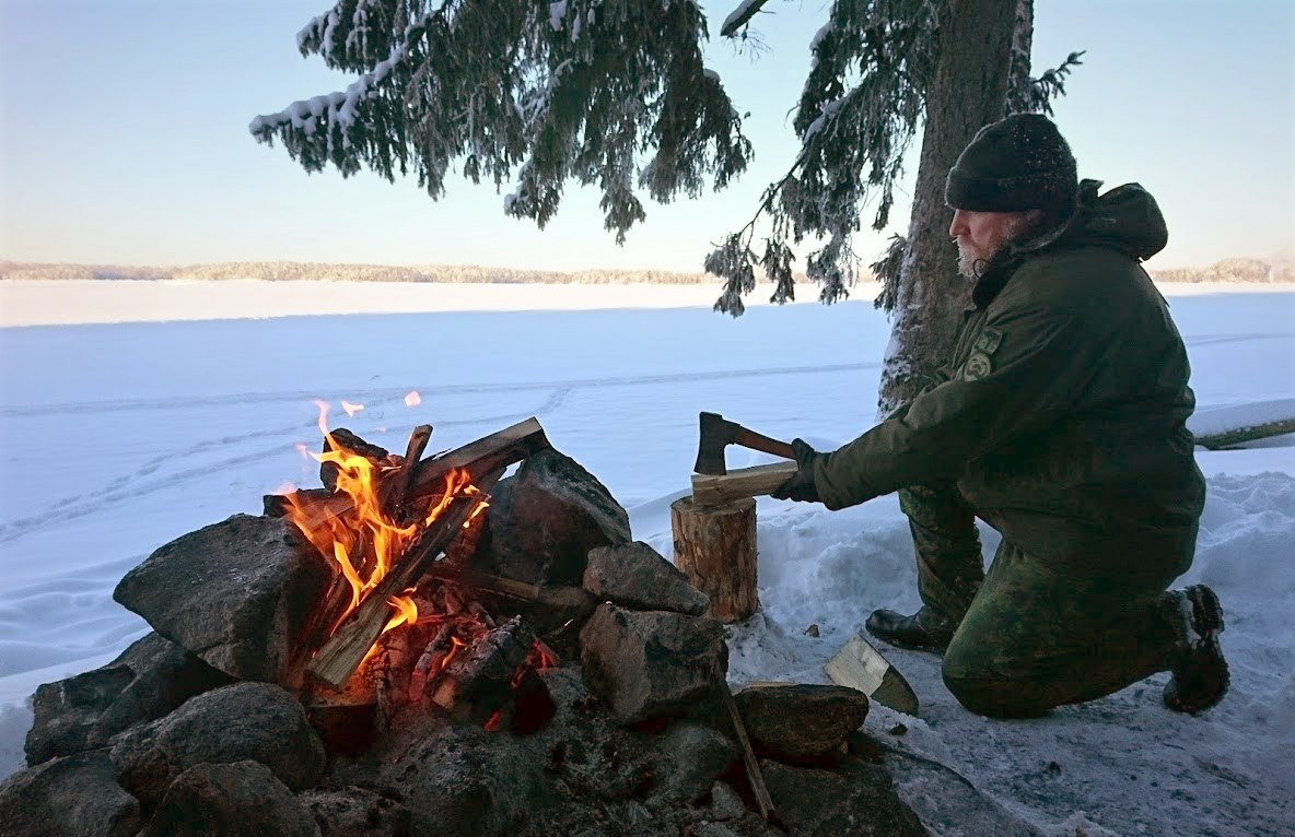 Lohjajärven rannalta.