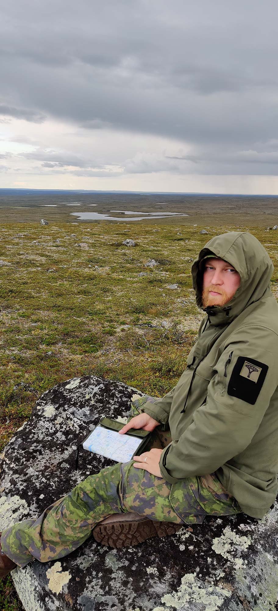 Orienteering on a map