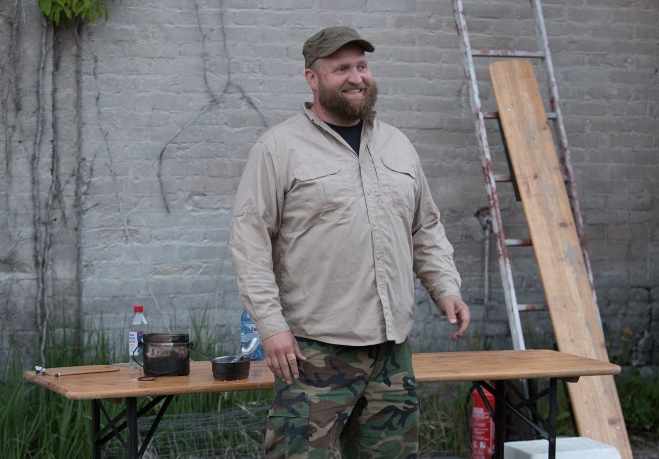 Kurssin vetäjänä toimi North69Survivalin Sampsa Olkinuora