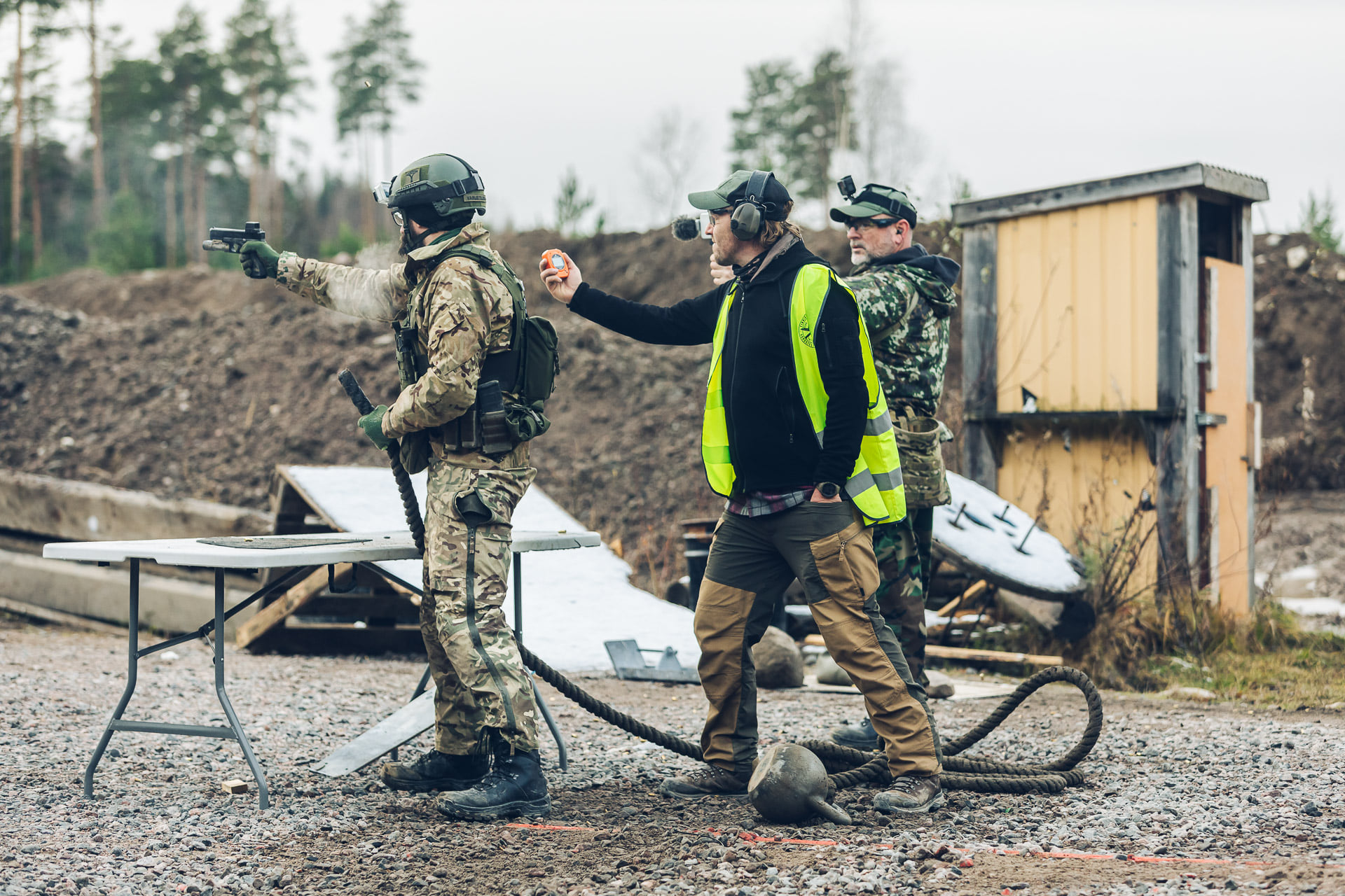 Pistol stage at Finnish Brutality