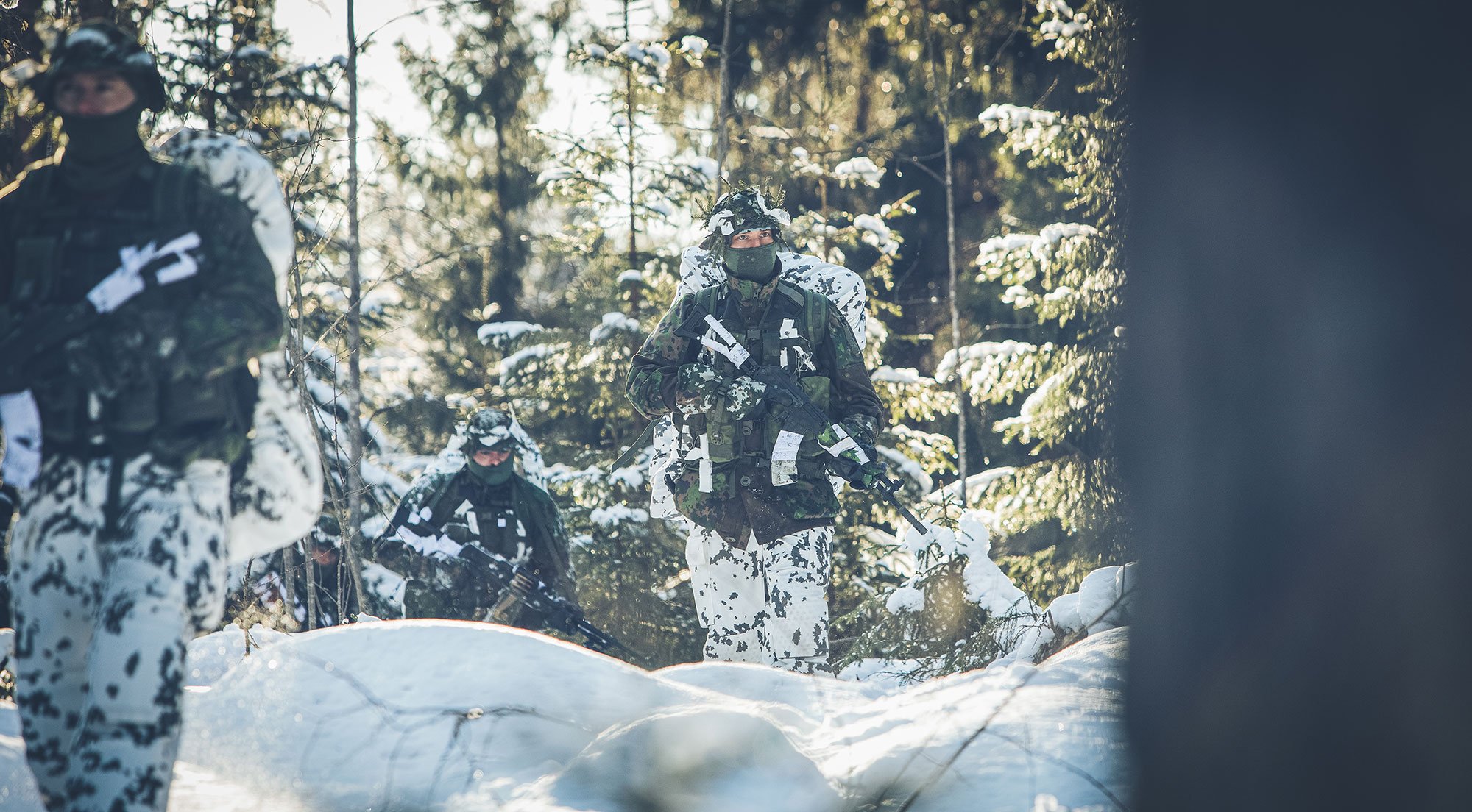 The basics of snow camouflage 